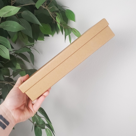 Brown Coach Gift Box Gold Lettering * - Picture 3 of 10